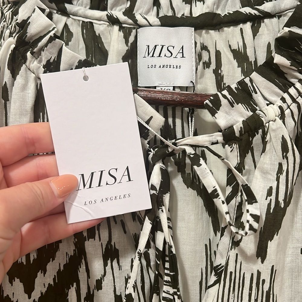 NWT Misa Los Angeles Merida Blouse - Size‎ XS - Picture 5 of 7